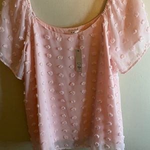 Light pink blouse